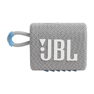 Belaidė kolonėlė JBL GO 3 Eco, Balta Prekė - JBLGO3ECOWHT