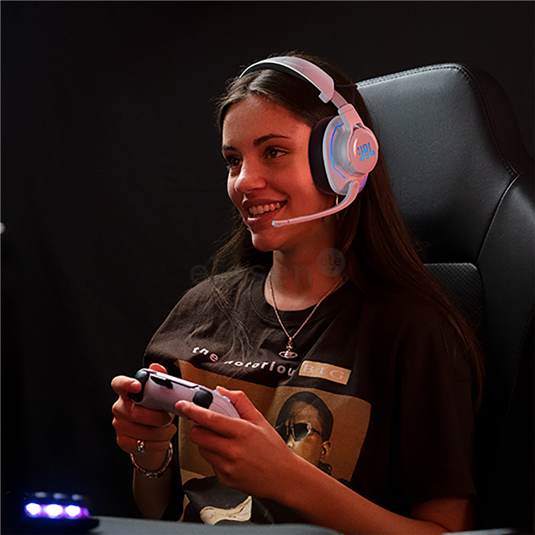 JBL Quantum 910P Console Wireless, белый - Беспроводная игровая ганитура Товар - JBLQ910PWLWHTBLU