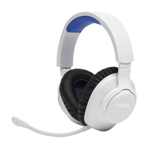 Belaidės ausinės JBL Quantum 360P Console Wireless, Playstation Prekė - JBLQ360PWLWHTBLU JBLQ360PWLWHTBLU