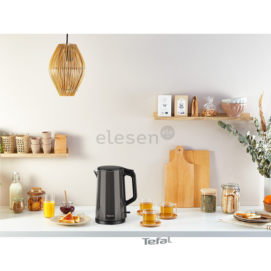 Tefal Double Layer, 1.5 L, 2000 W, grey - Kettle Item - KI583E