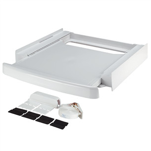Whirlpool, white - Stacking kit with pull-out shelf Item - SKS101 SKS101