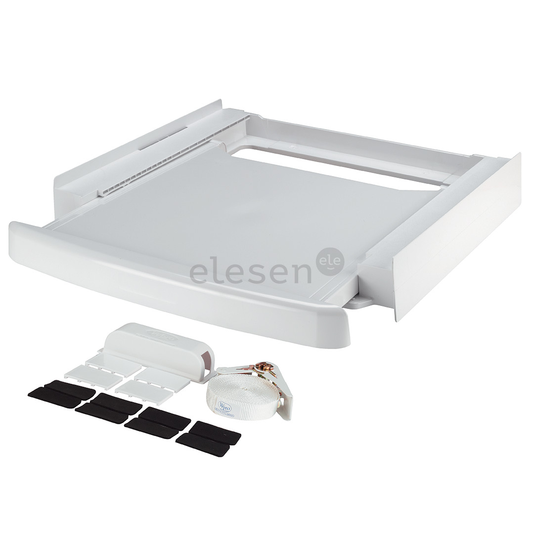 Whirlpool, white - Stacking kit with pull-out shelf Item - SKS101