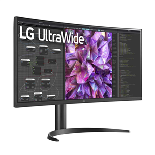 LG UltraWide WQ75C, 34'', QHD, LED IPS, USB-C, curved, black - Monitor Item - 34WQ75C-B