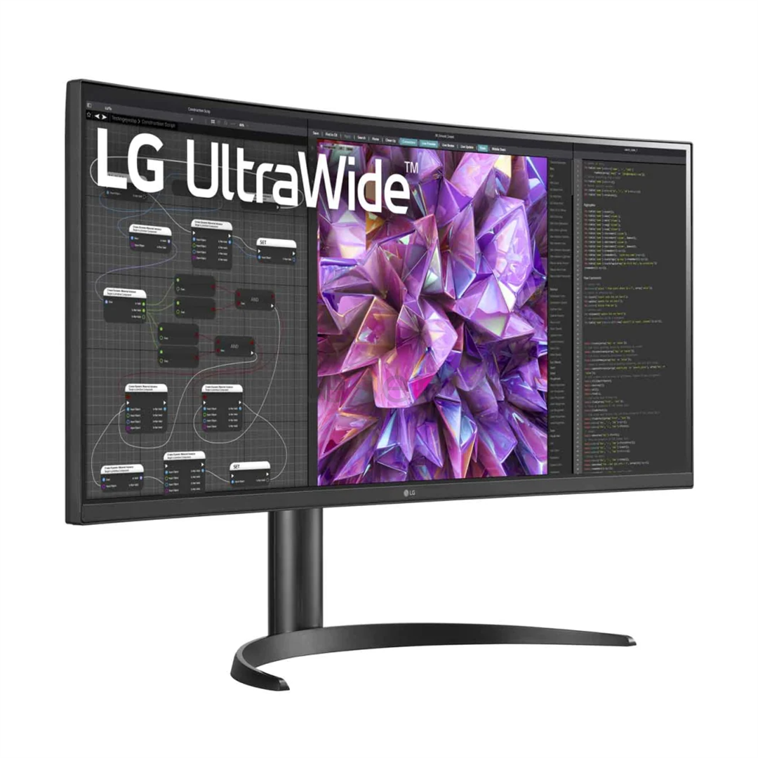 LG UltraWide WQ75C, 34'', QHD, LED IPS, USB-C, curved, black - Monitor Item - 34WQ75C-B