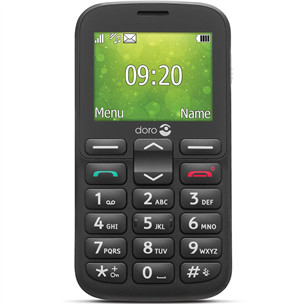 Telefonas Doro 1380, black Prekė - DORO1380BLACK