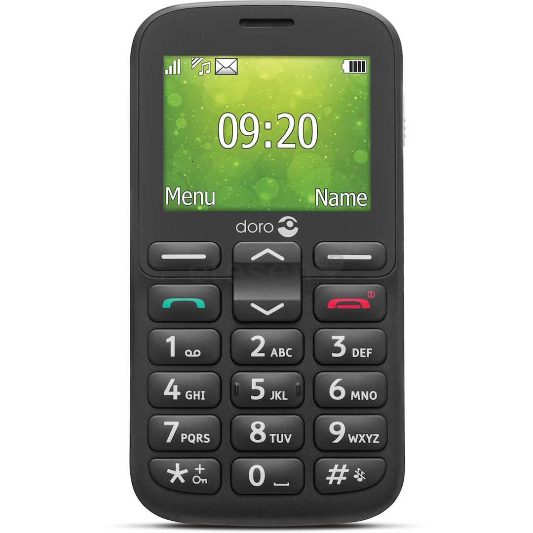 Telefonas Doro 1380, black Prekė - DORO1380BLACK
