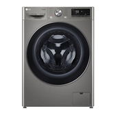 LG, Slim Steam, 8,5 кг / 5 кг, 1200 об/мин, глубина 47,5 см, серебристый - Стирально-сушильная машина с передней загрузкой Товар - F2DV5S8S2PE.APTQPMR
