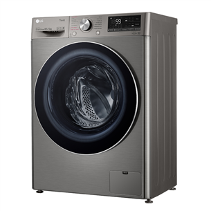 Skalbimo mašina-džiovyklė LG F2DV5S8S2PE, Slim Steam, 8,5 kg / 5 kg, 1200 rpm, gylis 47,5 cm Prekė - F2DV5S8S2PE.APTQPMR