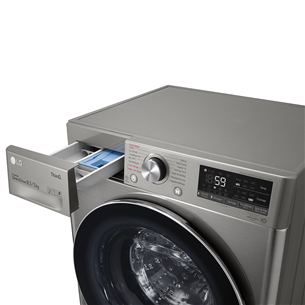 Skalbimo mašina-džiovyklė LG F2DV5S8S2PE, Slim Steam, 8,5 kg / 5 kg, 1200 rpm, gylis 47,5 cm Prekė - F2DV5S8S2PE.APTQPMR