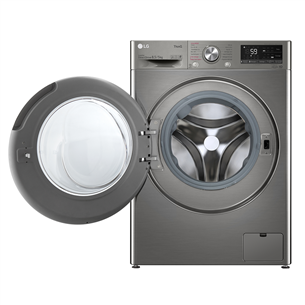 Skalbimo mašina-džiovyklė LG F2DV5S8S2PE, Slim Steam, 8,5 kg / 5 kg, 1200 rpm, gylis 47,5 cm Prekė - F2DV5S8S2PE.APTQPMR