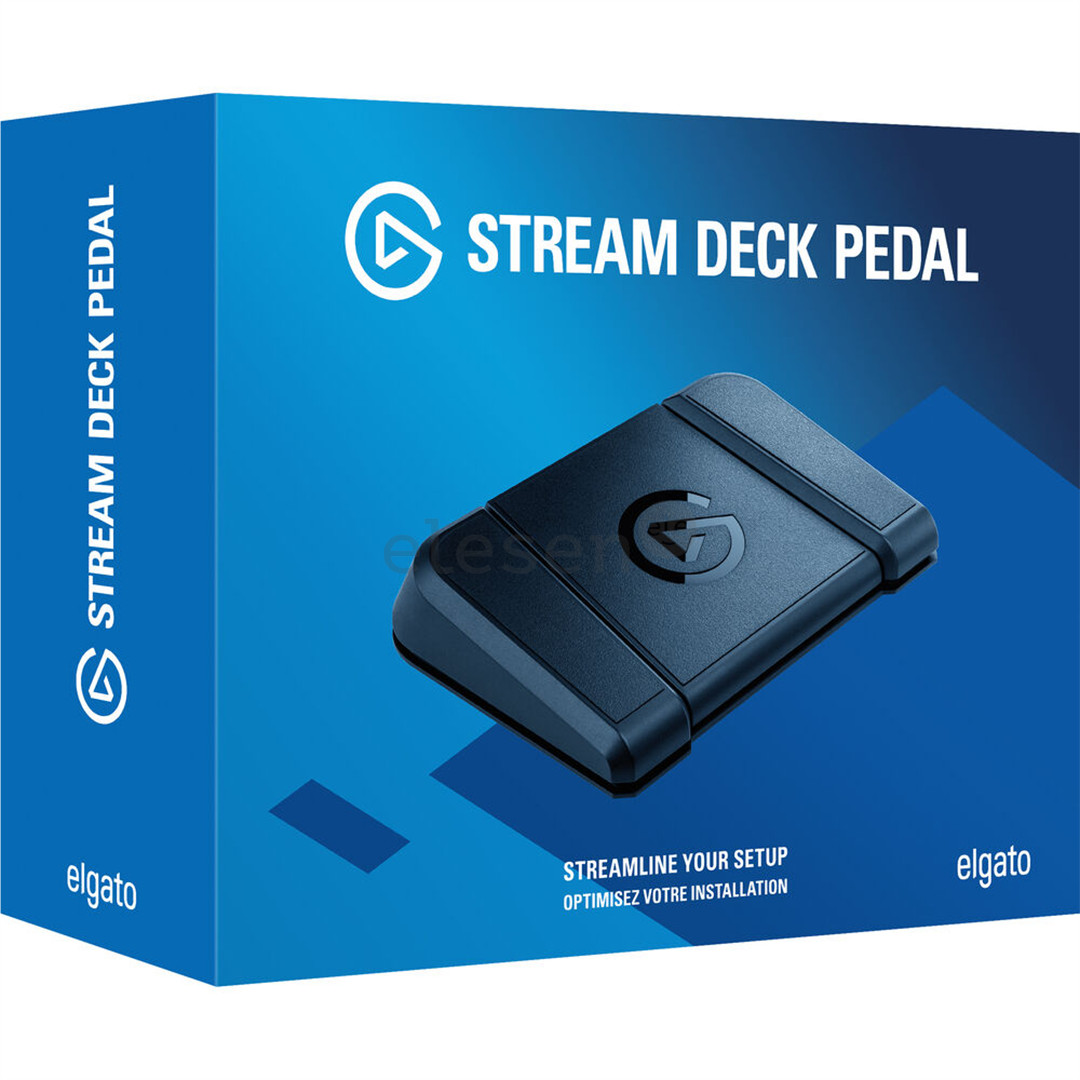 Elgato Stream Deck Foot Pedal, black - Foot pedal Item - 10GBF9901