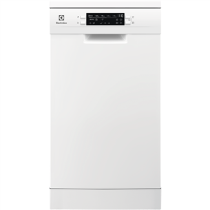 Indaplovė Electrolux 600 Slim Prekė - ESS43210SW, 10 komplektų talpa, plotis 44,6 cm ESS43210SW