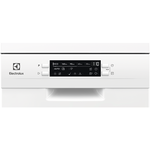 Indaplovė Electrolux 600 Slim Prekė - ESS43210SW, 10 komplektų talpa, plotis 44,6 cm