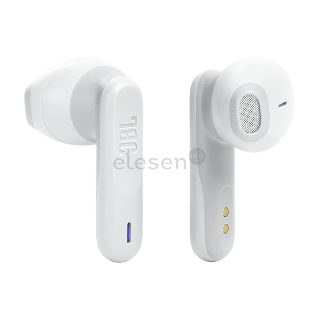 JBL Wave Flex, baltos - Belaidės ausinės