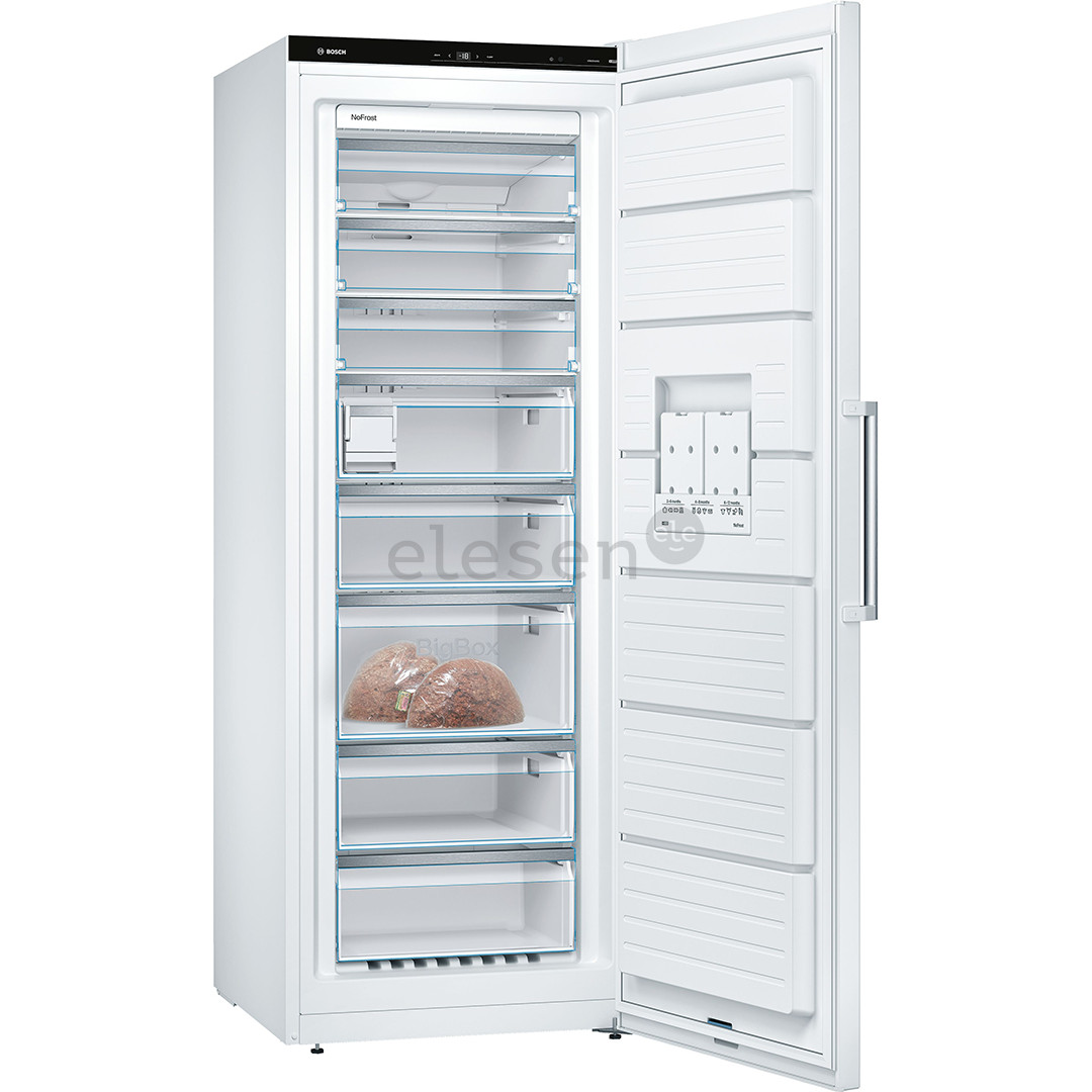Šaldiklis Bosch GSN58AWCV, Serie 6, 366 L, 191 cm