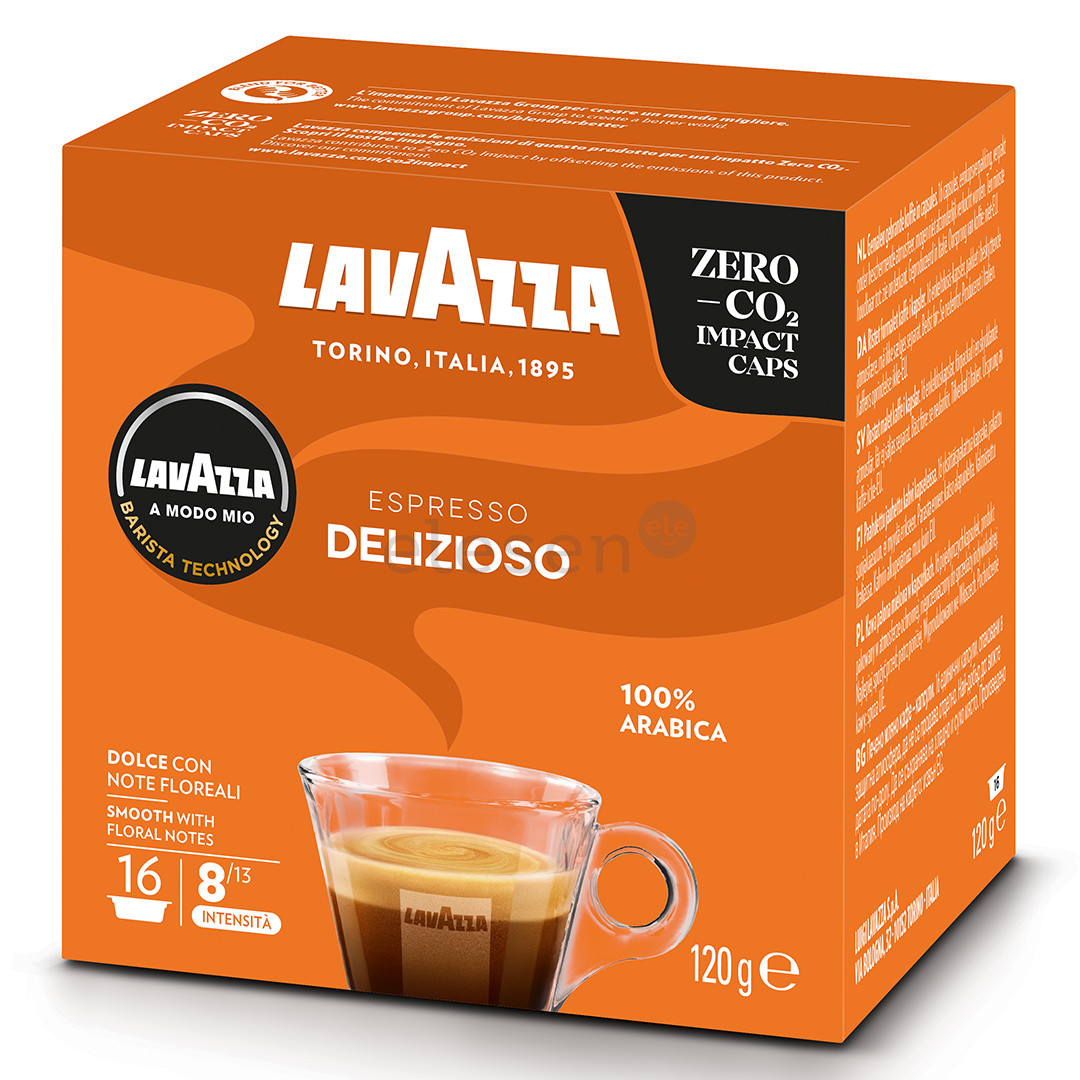 Lavazza A Modo Mio Delizioso, 16 pcs - Coffee capsules Item - 8000070086012
