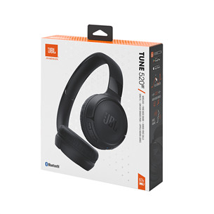 JBL Tune 520BT, juodos - Belaidės ausinės