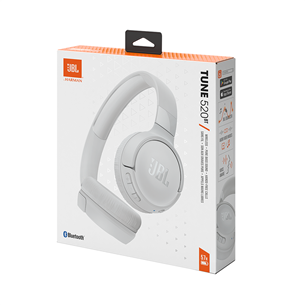Ausinės JBL Tune 520BT, belaidės Prekė - JBLT520BTWHTEU