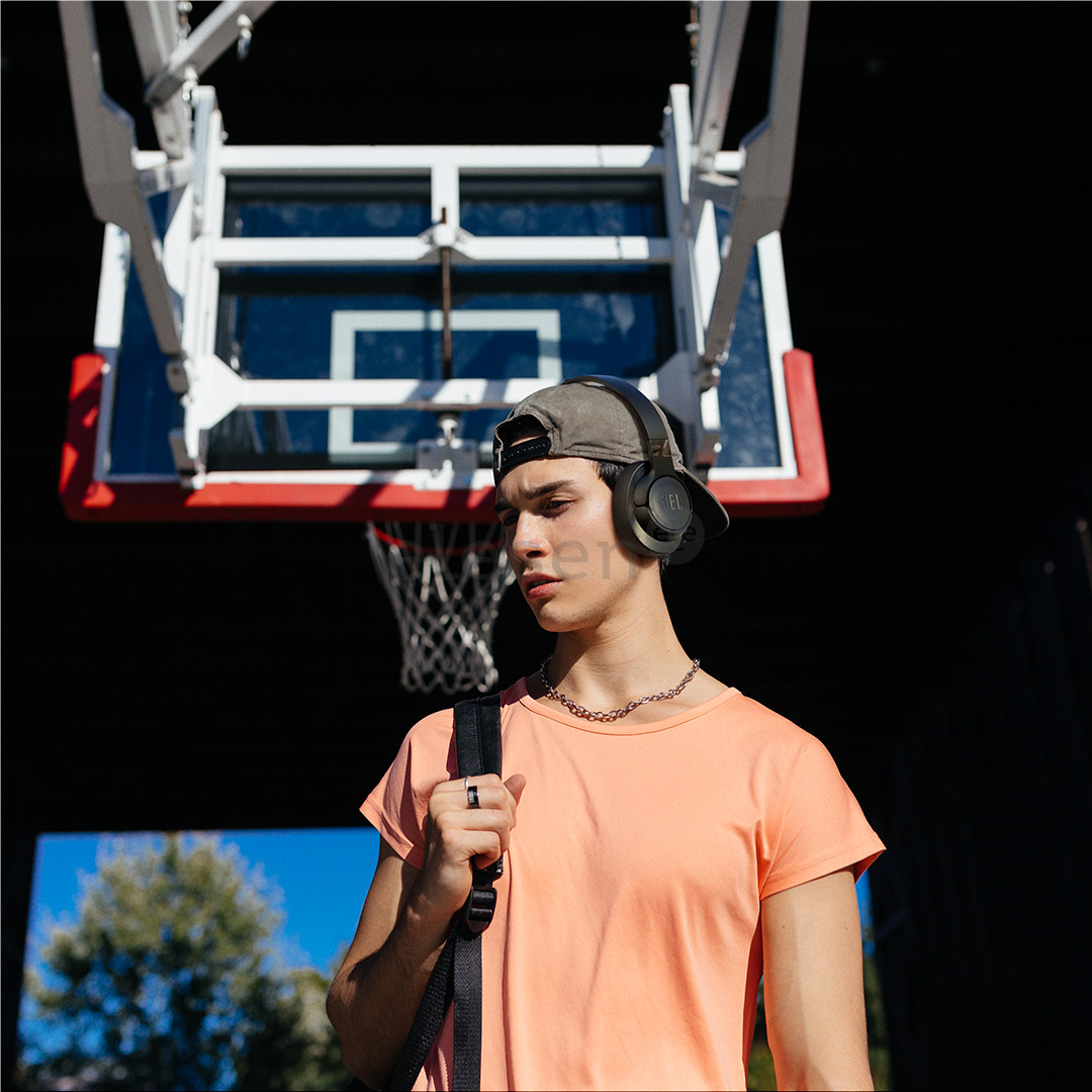 JBL Tune 720BT, juodos - Belaidės ausinės