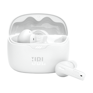 Belaidės ausinės JBL Tune Beam, ANC, baltos Prekė - JBLTBEAMWHT JBLTBEAMWHT