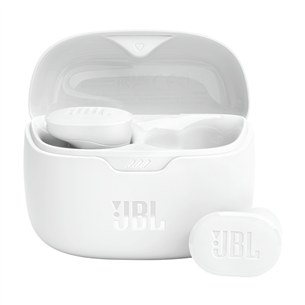 Belaidės ausinės JBL Tune Buds, ANC, baltos Prekė - JBLTBUDSWHT