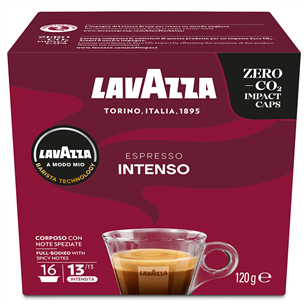 Kavos kapsulės Lavazza A Modo Mio Intenso, 16 vnt. Prekė - 8000070086029 8000070086029