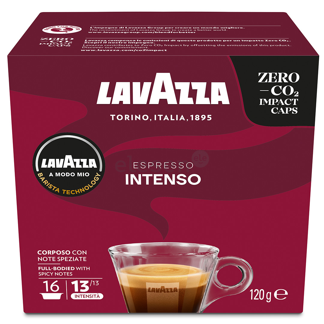 Lavazza A Modo Mio Intenso, 16 pcs - Coffee capsules Item - 8000070086029