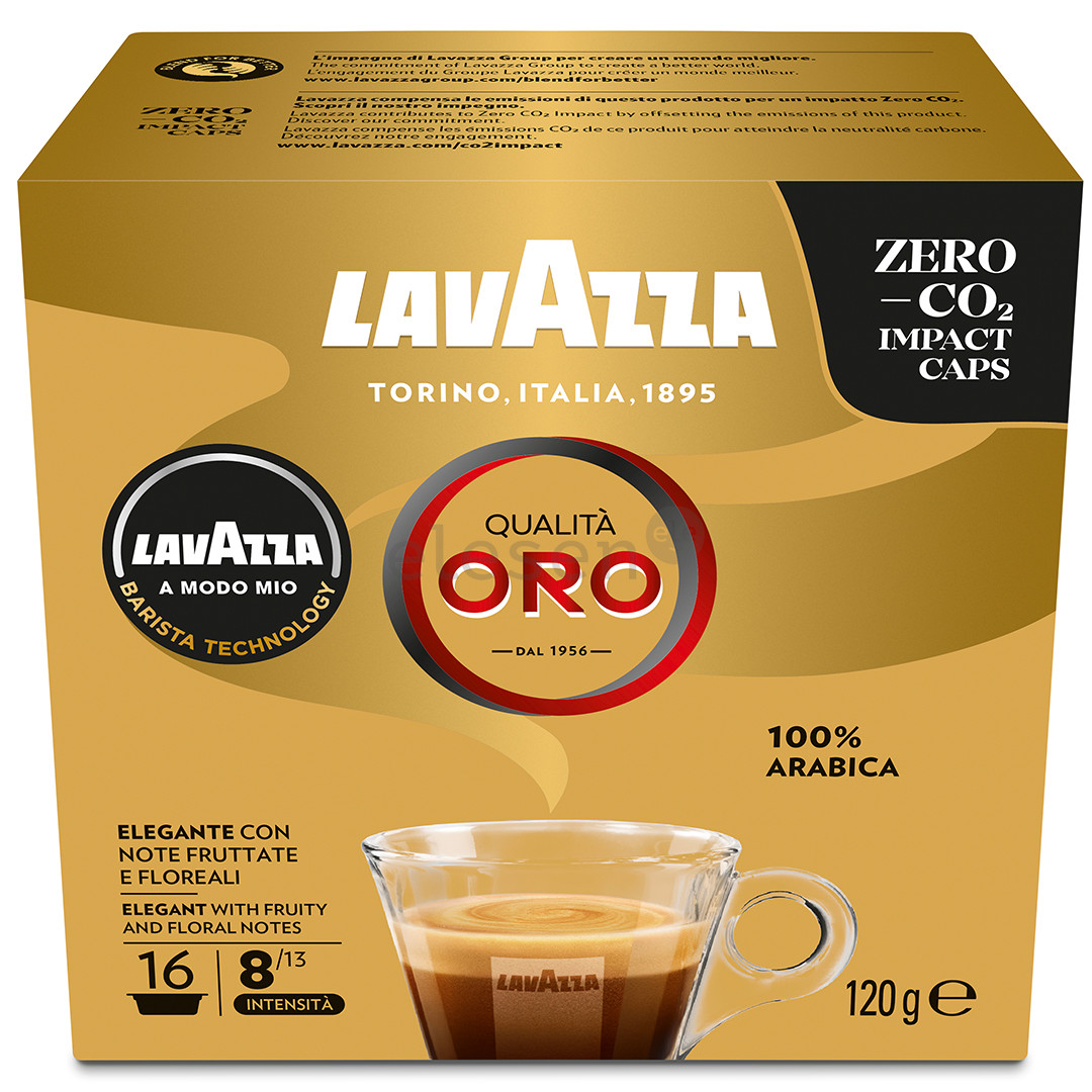 Lavazza A Modo Mio Qualità Oro, 16 порций - Кофейные капсулы Товар - 8000070063310