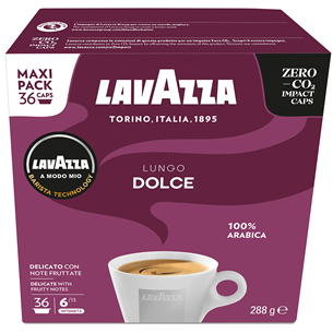 Kavos kapsulės Lavazza A Modo Mio Lungo Dolce, 36 Prekė - 8000070087118 8000070087118