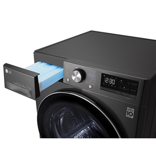 Džiovyklė LG RH90V9JV2N, 9 kg, gylis 66 cm Prekė - RH90V9JV2N.BBLQKMR