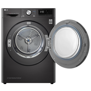 Džiovyklė LG RH90V9JV2N, 9 kg, gylis 66 cm Prekė - RH90V9JV2N.BBLQKMR