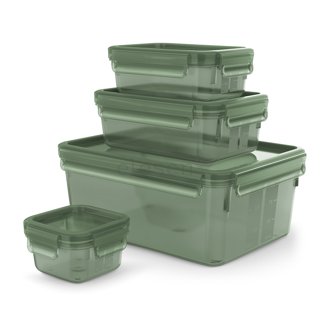 Tefal Masterseal ECO 4 pcs, green - Food container set