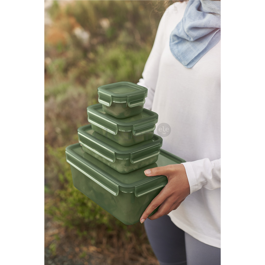 Tefal Masterseal ECO 4 pcs, green - Food container set