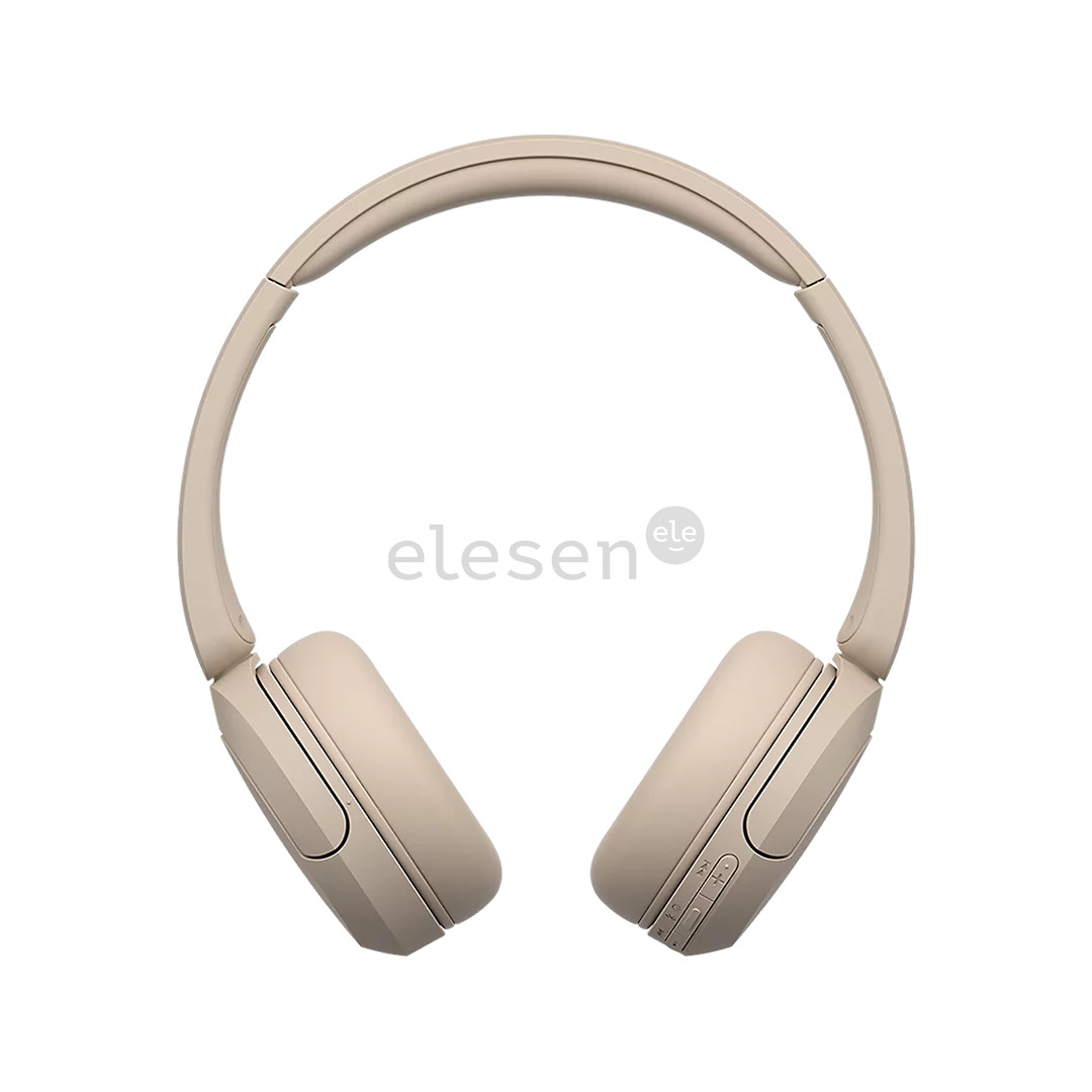 Sony WH-CH520, smėlio spalvos - Belaidės ausinės