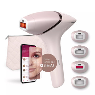 Philips Lumea IPL 9900, SenseIQ, rožinis - Fotoepiliatorius BRI976/00