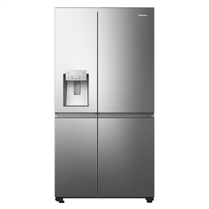 Šaldytuvas Hisense, No Frost, vanduo ir ledukai, talpa 632 L, aukštis 179 cm Prekė - RS818N4TIE RS818N4TIE