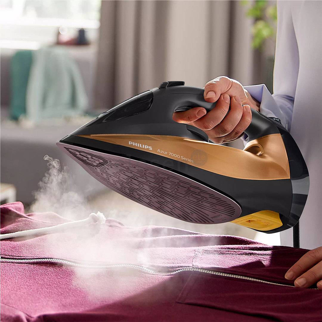 Philips Azur 7000 Series, 2800 W, black/golden - Steam Iron Item - DST7040/80