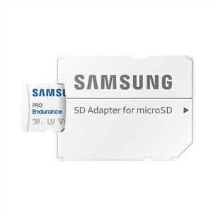 Samsung PRO Endurance, microSDXC + SD-адаптер, 256 ГБ, белый - Карта памяти Товар - MB-MJ256KA/EU