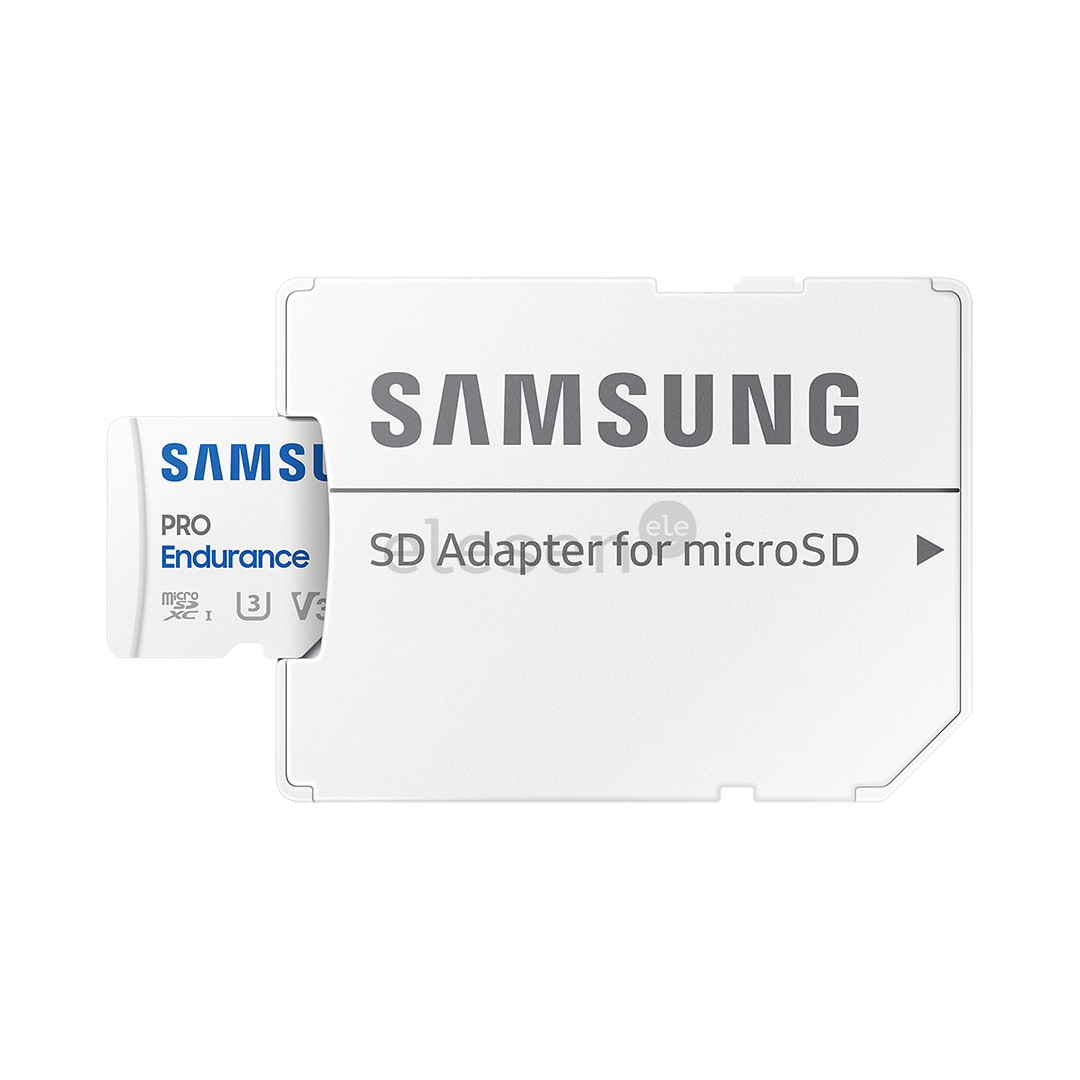 Samsung PRO Endurance, microSDXC + SD-адаптер, 256 ГБ, белый - Карта памяти Товар - MB-MJ256KA/EU