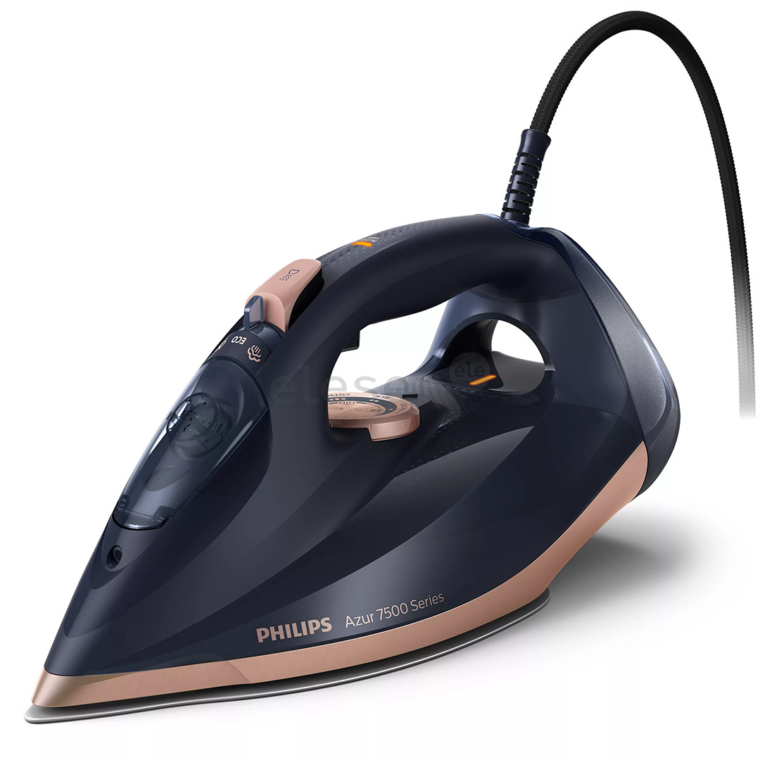 Philips Azur 7500 Series, 3200 W, blue/golden - Steam Iron Item - DST7510/80