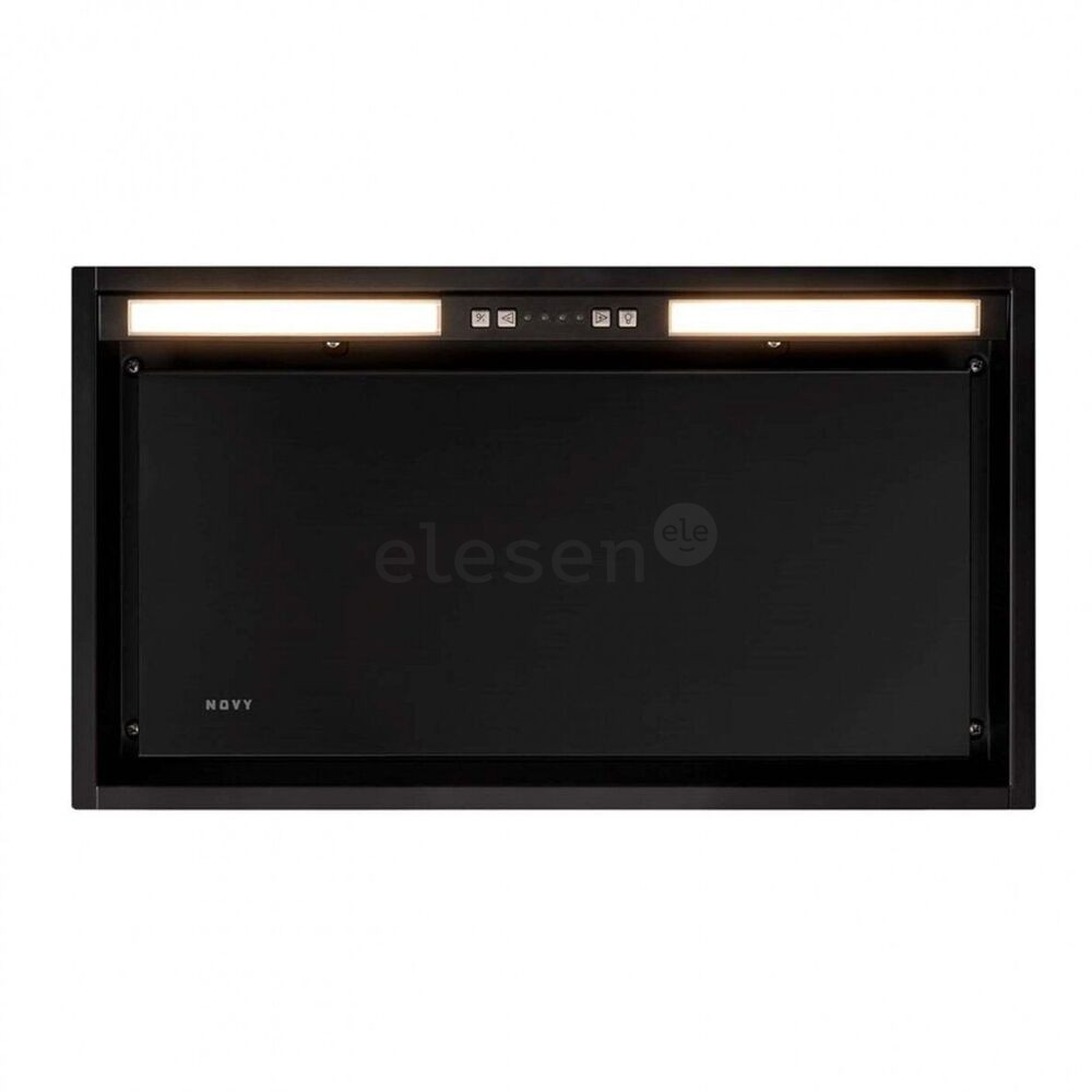 Built in hood, Novy 26052 Crystal, motor, 60cm, 600m3/h black
