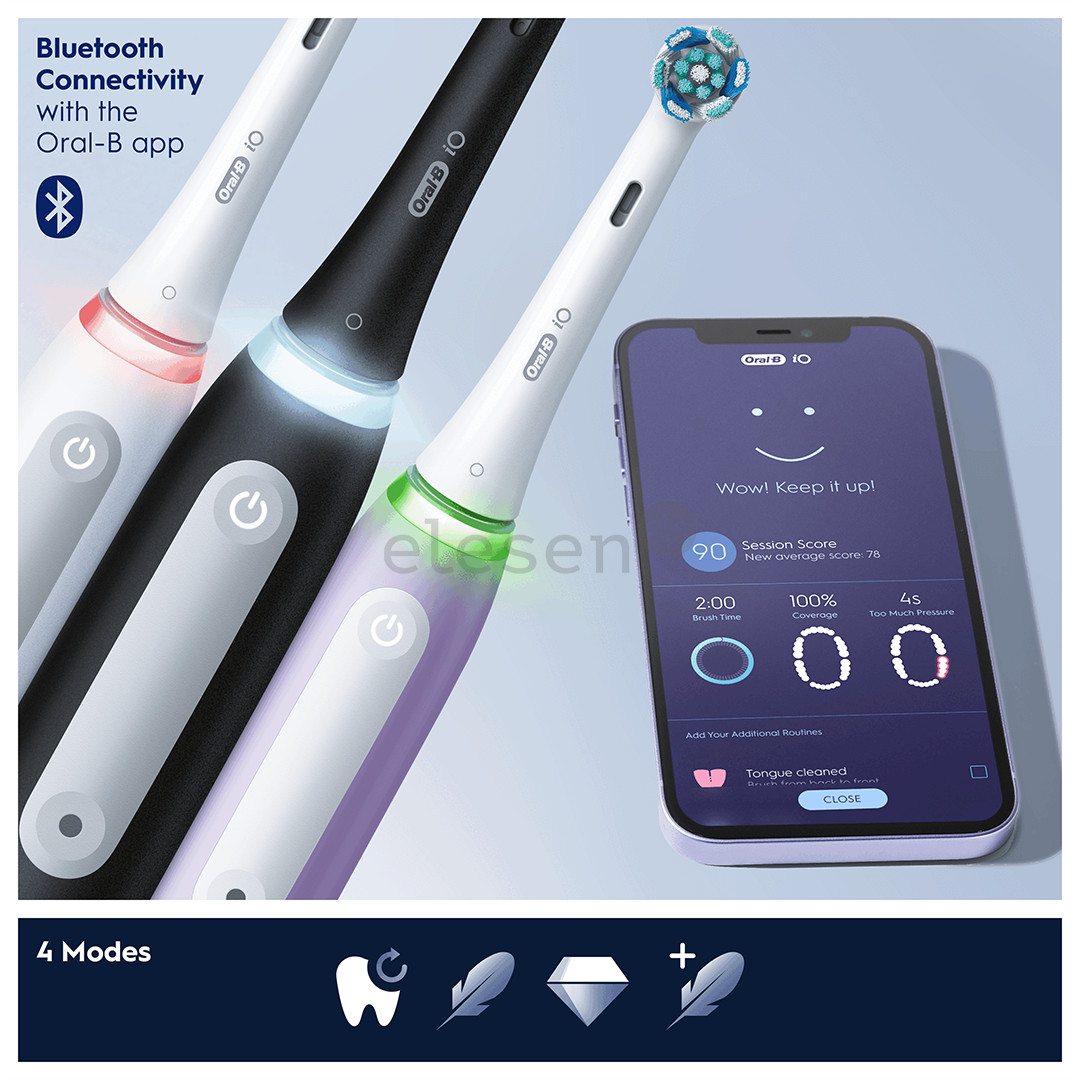 Oral-B iO4, white - Electric toothbrush