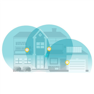 Maršrutizatorius TP-Link Deco M5, mesh Prekė - DECO-M5-1-PACK