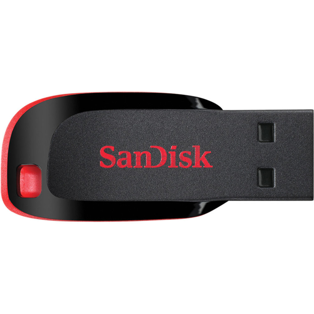 SanDisk Cruzer Blade, USB-A, 16 GB, black - Memory stick Item - SDCZ50-016G-B35