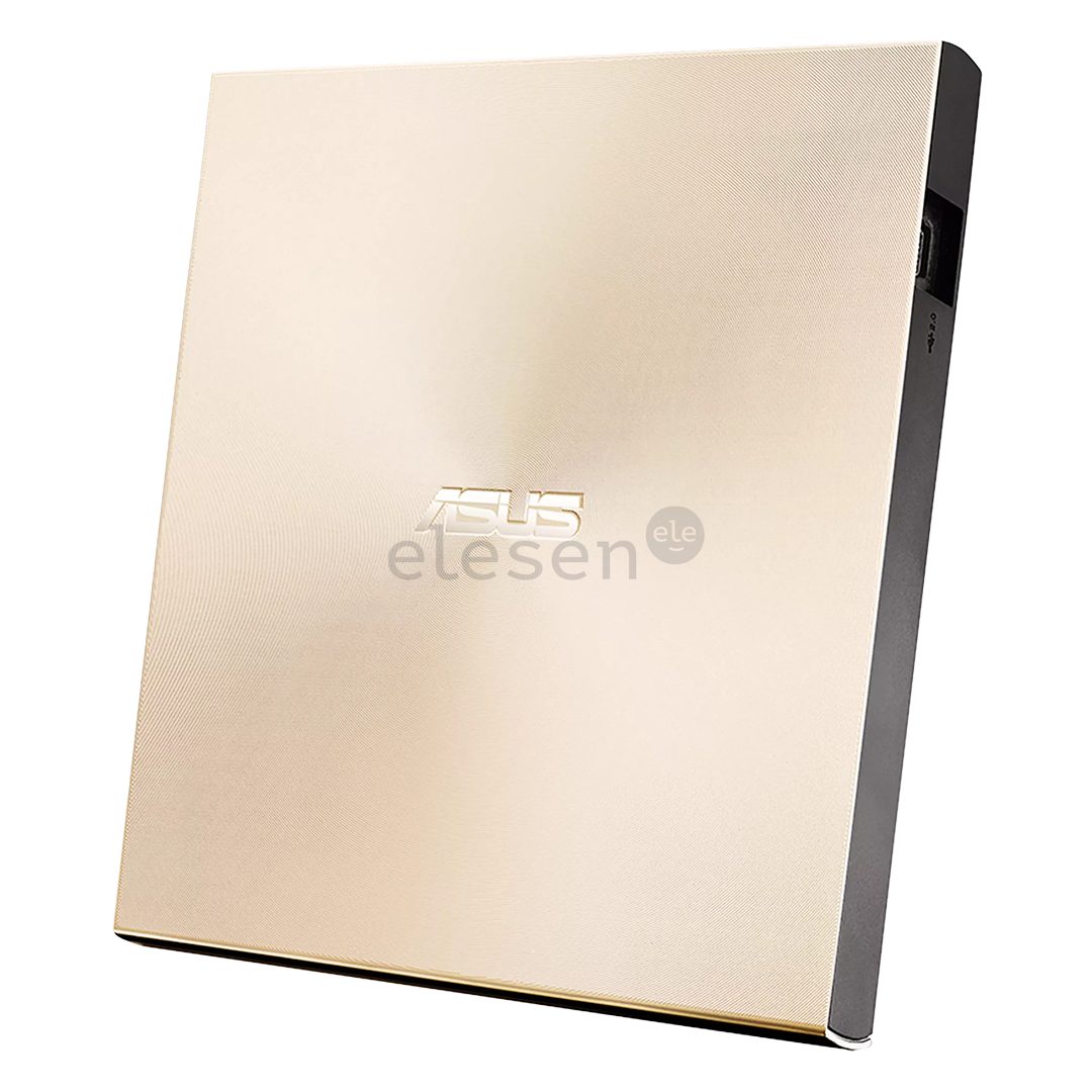 ASUS ZenDrive U8M, USB-C, золотистый - Внешний читающий/пишущий привод DVD Товар - 90DD0295-M29000