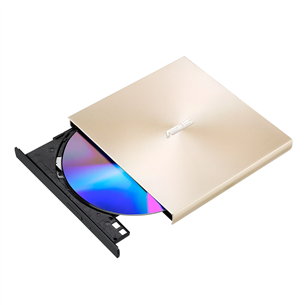 ASUS ZenDrive U8M, USB-C, золотистый - Внешний читающий/пишущий привод DVD Товар - 90DD0295-M29000