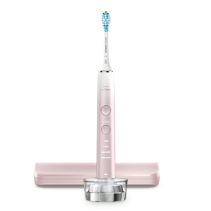 Elektrinis dantų šepetėlis Philips Sonicare DiamondClean 9000, rožinė, Prekė - HX9911/84 HX9911/84