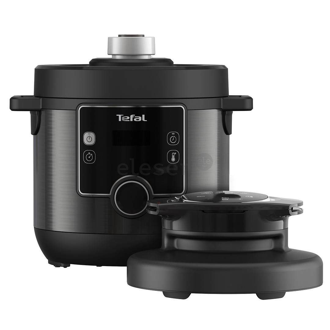 Tefal Turbo Cuisine & Fry, 1200 W, black - Pressure cooker Item - CY7788