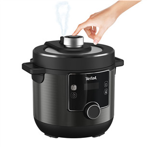 Tefal Turbo Cuisine & Fry, 1200 W, black - Pressure cooker Item - CY7788