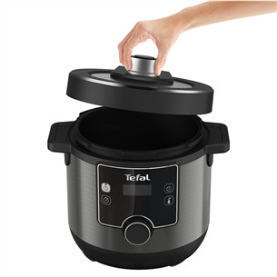 Tefal Turbo Cuisine & Fry, 1200 W, black - Pressure cooker Item - CY7788